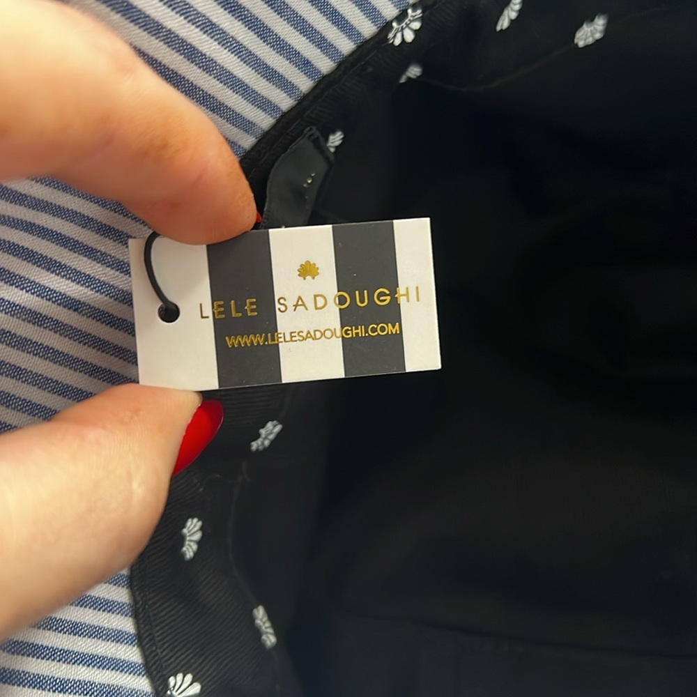 LELE SADOUGHI Crystal Bucket Hat - Picture 3 of 5